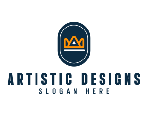 Crown Badge Business Company logo design