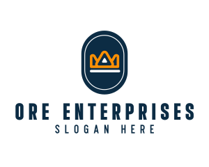 Crown Badge Business Company logo design