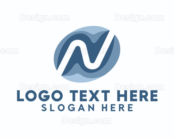 Generic Business Letter N Logo