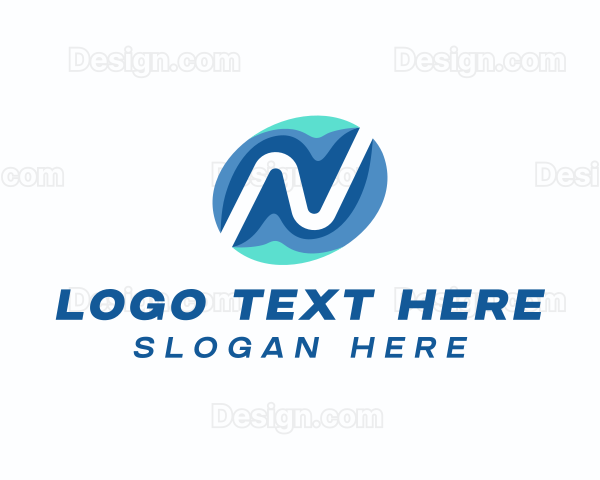 Generic Business Letter N Logo