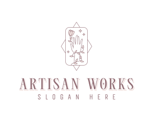 Artisanal Eco Florist logo design