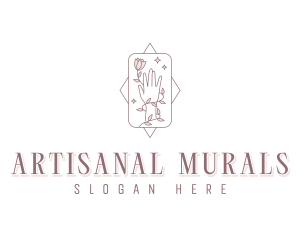 Artisanal Eco Florist logo design