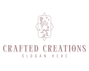 Artisanal Eco Florist logo design