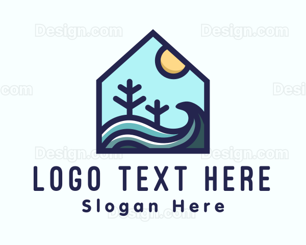 Beach Sea House Logo