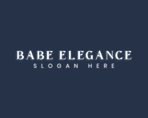 Elegant Luxury Wordmark logo design