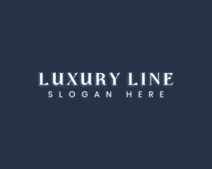 Elegant Luxury Wordmark logo design