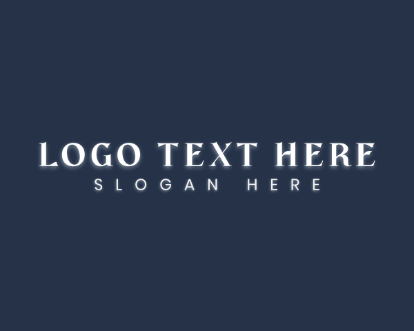 Wordmark logo example 4