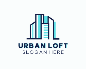 Urban City Construction logo design