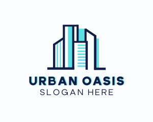 Urban City Construction logo design