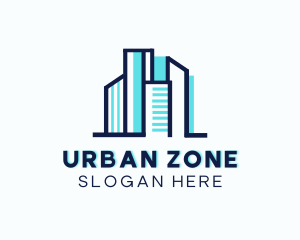 Urban City Construction logo design