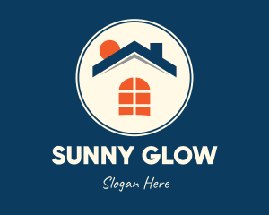 Modern Sunny Home logo design