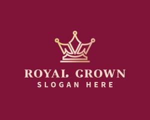 Royalty Crown King Queen logo