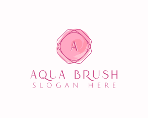 Feminine Watercolor Frame logo design