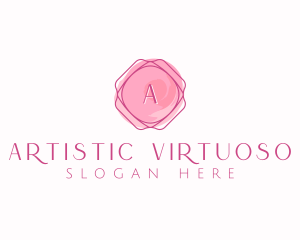 Feminine Watercolor Frame logo design