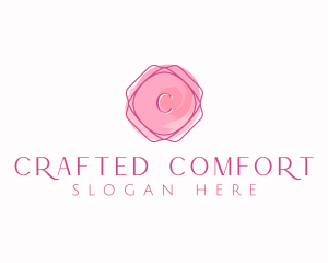 Feminine Watercolor Frame logo design