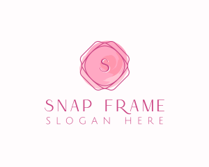 Feminine Watercolor Frame logo design