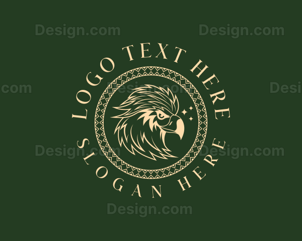 Philippine Tribal Eagle Logo