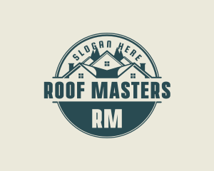 Home Roof Builder logo design