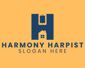 Mobile Home Phone logo design