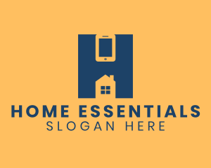 Mobile Home Phone logo design