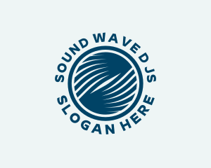 Waves Fintech Company logo design