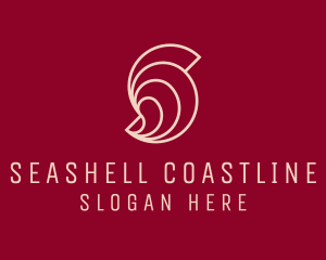 Pink Letter S Seashell  logo design