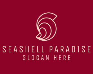 Pink Letter S Seashell  logo