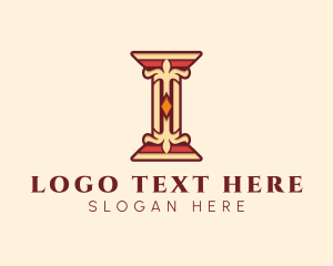 Premium Baroque Pillar logo