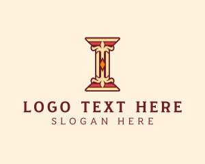 Premium Baroque Pillar logo