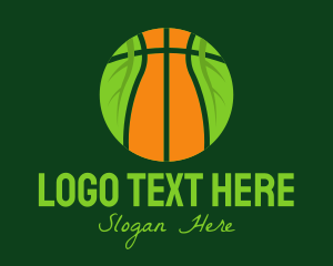 Eco Basketball Nature logo
