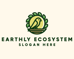Green Bird Nest logo
