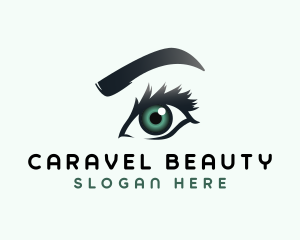 Beauty Cosmetic Eyes logo design