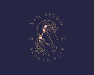 Nail Polish Manicure logo