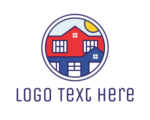 Home - Home Neighborhood Property logo design