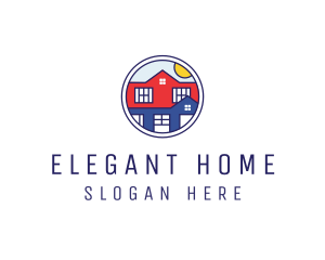 Home Neighborhood Property logo design