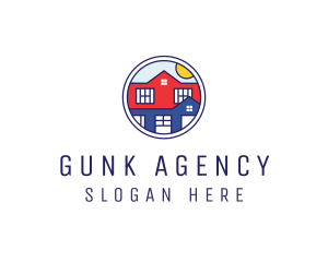 Home Neighborhood Property logo design