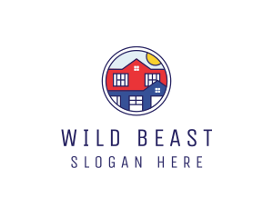 Home Neighborhood Property logo design