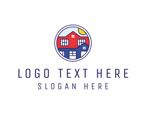 Home - Home Neighborhood Property logo design