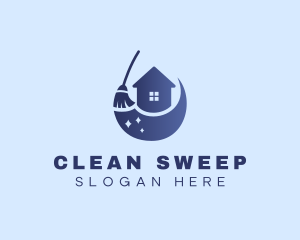 House Sweep Housekeeping logo design