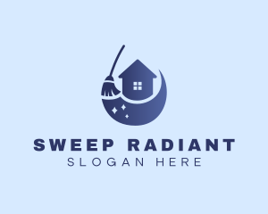 House Sweep Housekeeping logo design