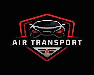 Transport Race Car  logo design