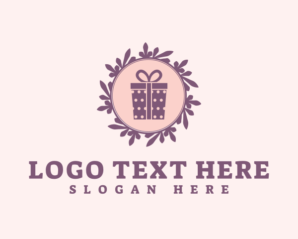 Gift Wrapper logo example 3