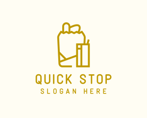 Grocery Food Bag  logo design