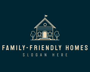 Home Residence Realty logo design