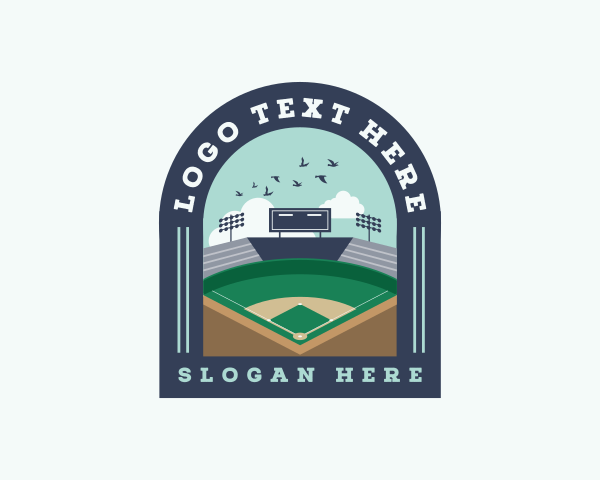 Sports Baseball Field logo