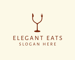 Drink & Eat Restaurant logo design