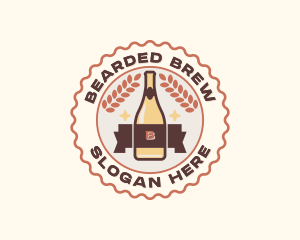 Beer Bottle Brewery logo design