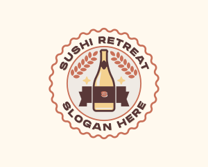 Beer Bottle Brewery logo design