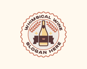 Beer Bottle Brewery logo design