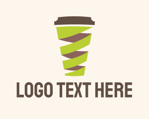 Twisted Coffee Cup  logo